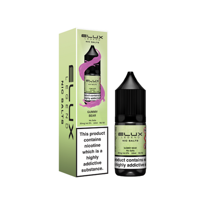 10mg Elux Legend 10ml Nic Salts (50VG/50PG)