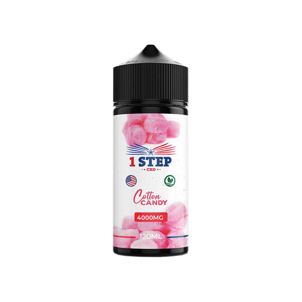 1 Step CBD 4000mg CBD E-liquid 120ml (BUY 1 GET 1 FREE)