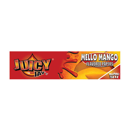 24 Juicy Jay King Size Flavoured Slim Rolling Paper - Full Box