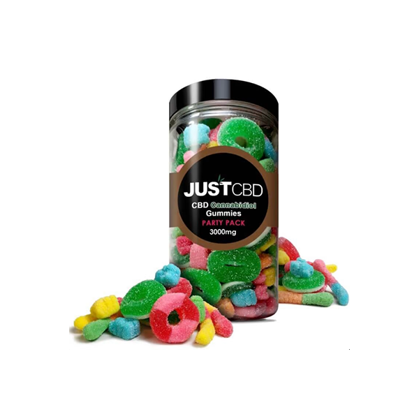 Just CBD 3000mg Gummies - 600g