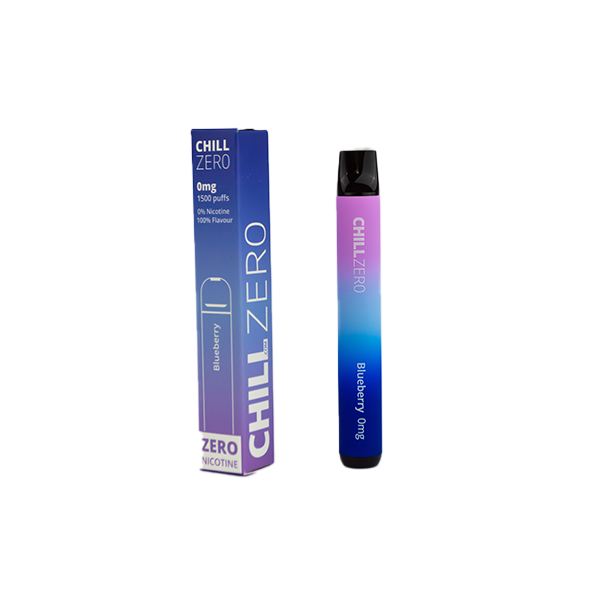 0mg Chill Zero Disposable Vape 1500 Puffs