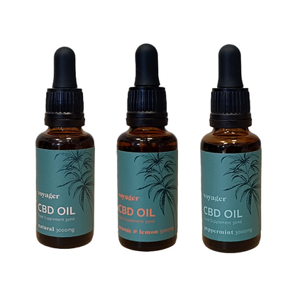 Voyager 3000mg CBD Oil 30ml