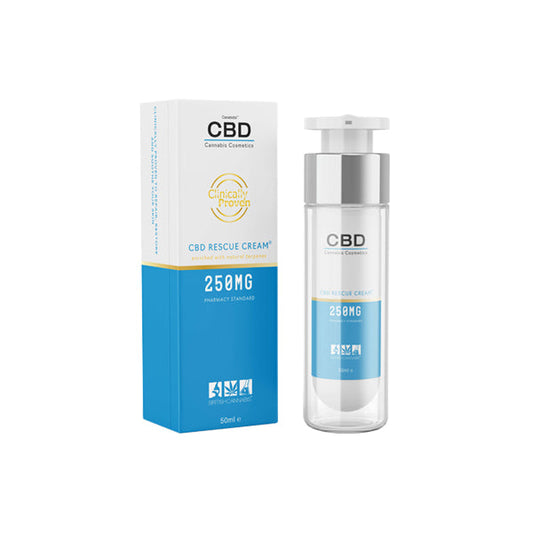 CBD by British Cannabis 250mg CBD Rescue Cream 50ml