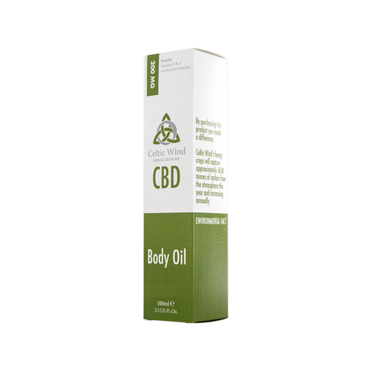 Celtic Wind Crops 200mg CBD Body Oil - 100ml