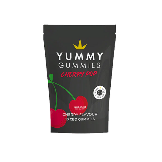 Canax 250mg CBD Yummy Gummies - Cherry Pop