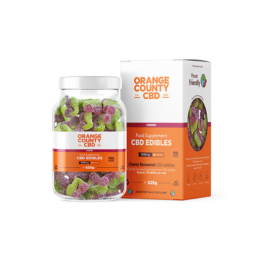 Orange County CBD 1600mg Gummies - Large Pack