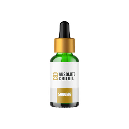 CBD Asylum 5000mg Absolute CBD Oil 20ml