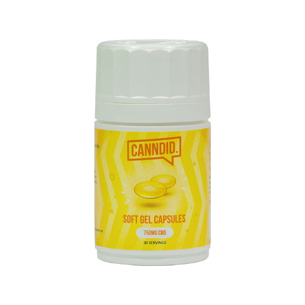 Canndid 750mg CBD Capsules - 30 Caps