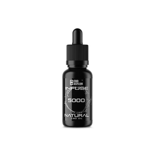 CBD Asylum Infuse 5000mg CBD Natural Oil - 30ml