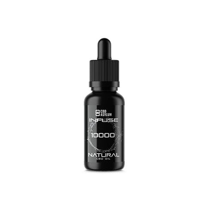 CBD Asylum Infuse 10000mg CBD Natural Oil - 30ml