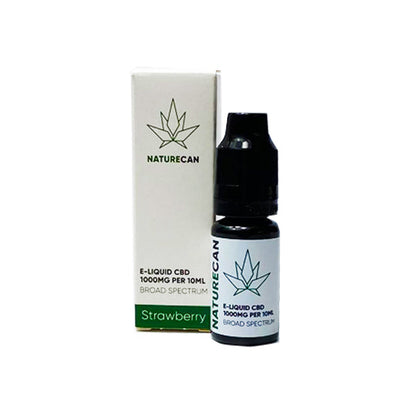 Naturecan 1000mg CBD E-Liquid 10ml (80VG/20PG)