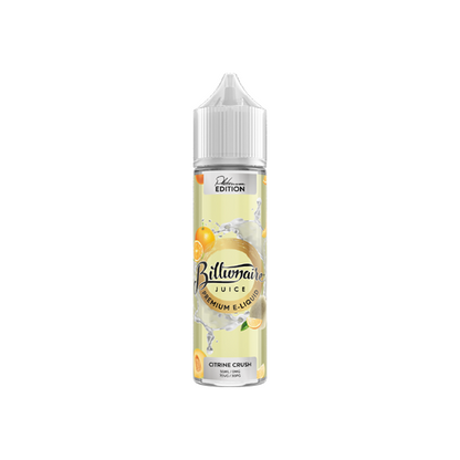 Billionaire Juice Platinum Edition 50ml Shortfill 0mg (70VG/30PG)