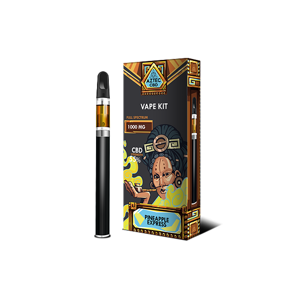 Aztec CBD 1000mg Vape Kit - 1ml