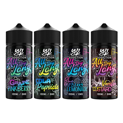 Wick Addiction All Day Long 100ml Shortfill 0mg (70VG/30PG)