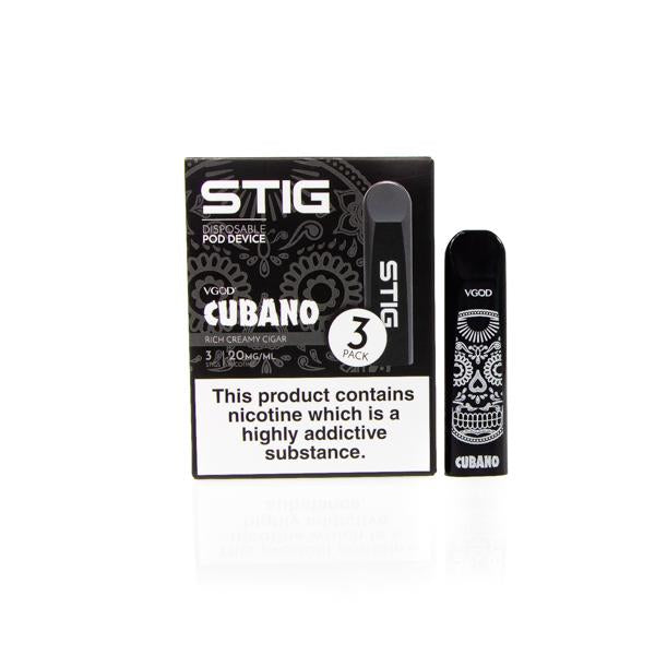 20mg VGOD Stig Disposable Pod Vape Kits 3PCS