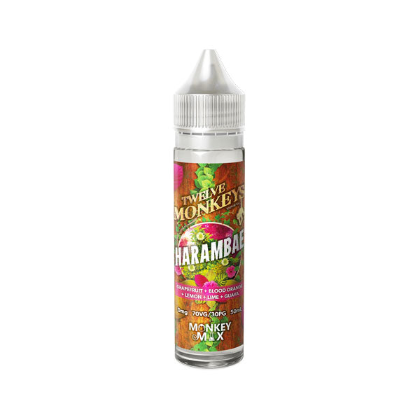 Twelve Monkeys 50ml Shortfill 0mg