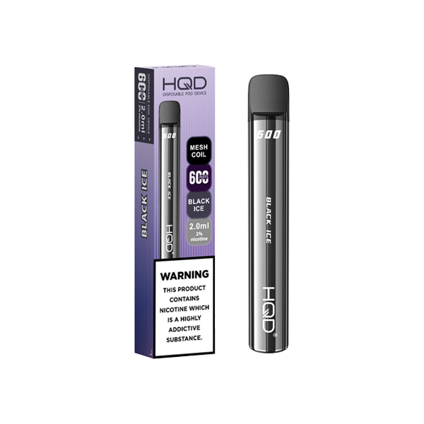 20mg HQD 600 Disposable Vape Device 600 Puffs