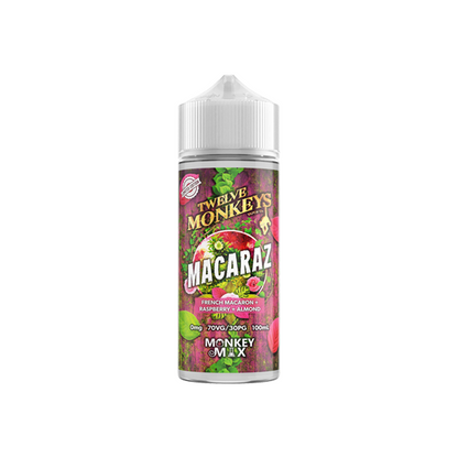 Twelve Monkeys Limited Edition 100ml Shortfill 0mg (65VG/35PG)