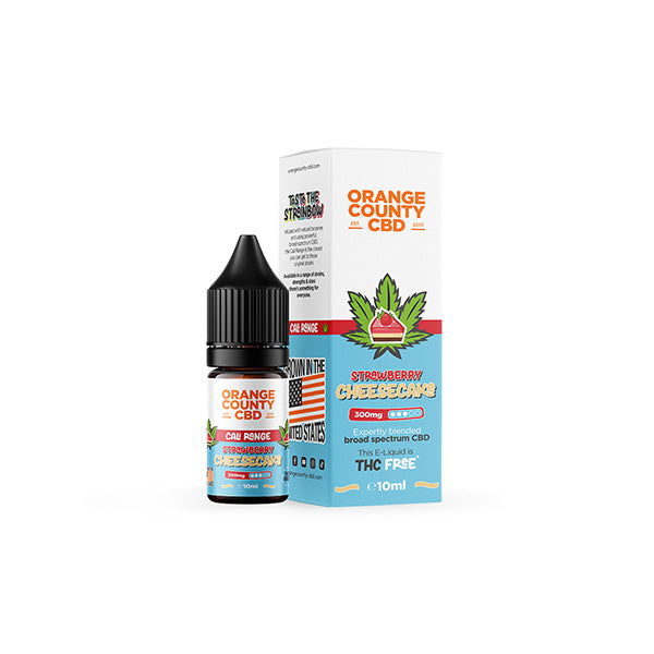 Orange County CBD Cali Range 300mg CBD 10ml E-liquid (60VG/40PG)