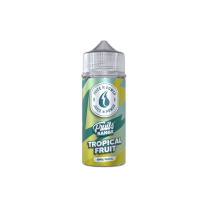 0mg Juice N Power Shortfills 100ml (70VG/30PG)