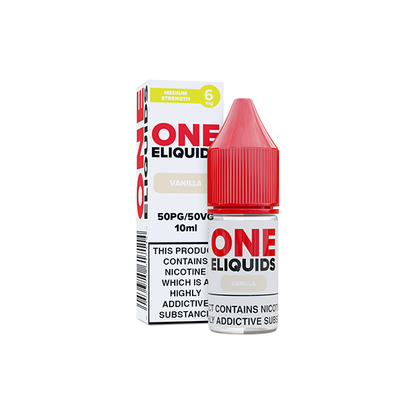 6mg One E-Liquids Flavoured Nic Shot 10ml (50VG/50PG)