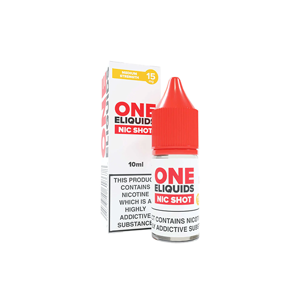 15mg One E-Liquids Standard Nic Shot 10ml (50VG/50PG)