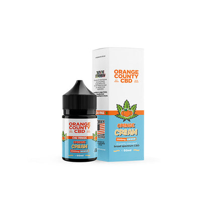 Orange County CBD Cali Range 2500mg CBD 50ml E-liquid (60VG/40PG)