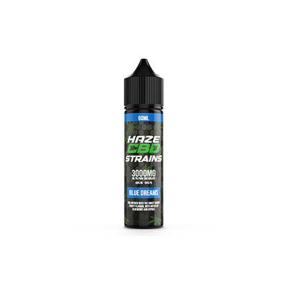 Haze CBD Strains 3000mg CBD E-Liquid 50ml Shortfill 0mg (50VG/50PG)