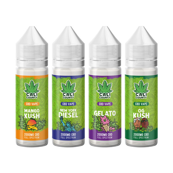 Cali County 2000mg Full Spectrum CBD E-liquid 50ml (60PG/40VG)