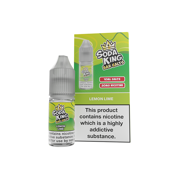 20mg Soda King Bar SALTS Nic Salts 10ml - (50VG/50PG)