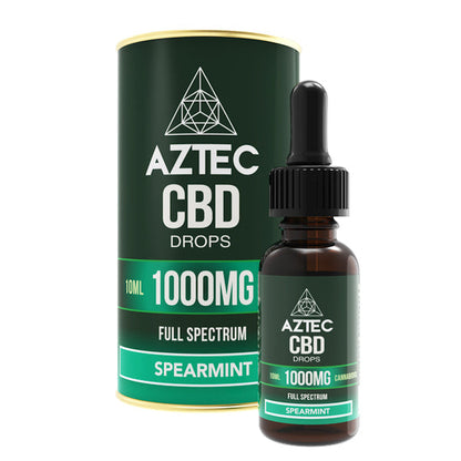 Aztec CBD Full Spectrum Hemp Oil 1000mg CBD 10ml