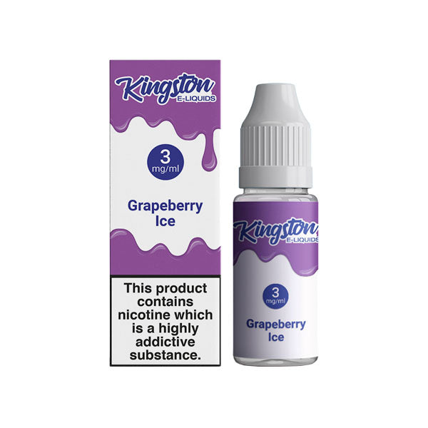 Kingston 3mg 10ml E-liquids (50VG/50PG)