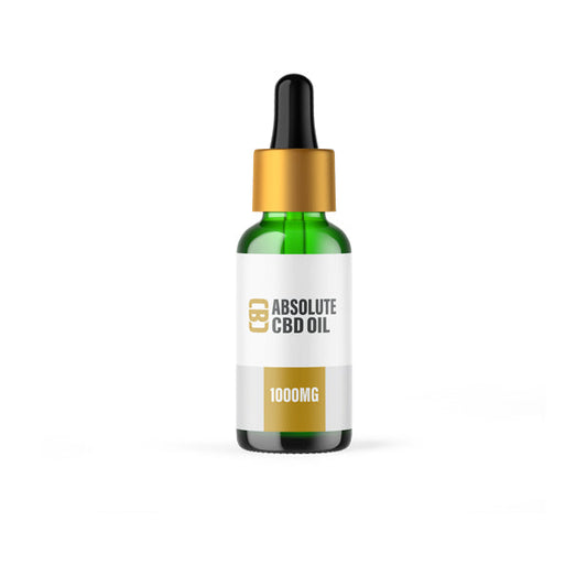 CBD Asylum 1000mg Absolute CBD Oil 20ml