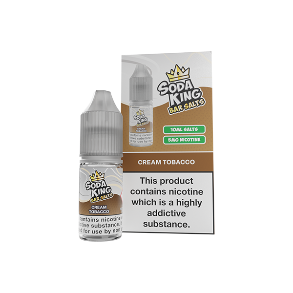 5mg Soda King Bar SALTS Nic Salts 10ml - (50VG/50PG)