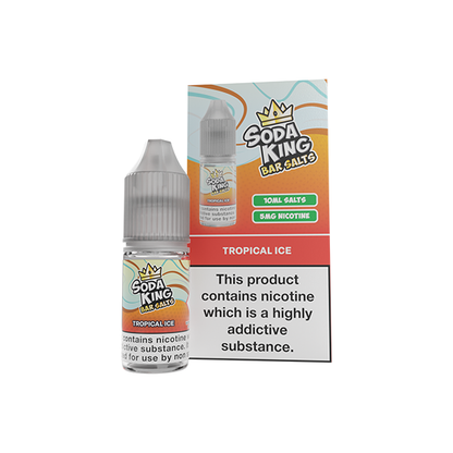 5mg Soda King Bar SALTS Nic Salts 10ml - (50VG/50PG)