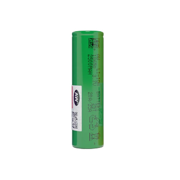 AW 25T 18650 2500mAh Battery