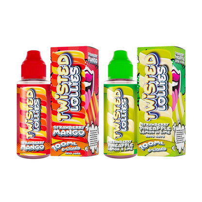 Twisted Lollies 100ml Shortfill 0mg (60VG/40PG)