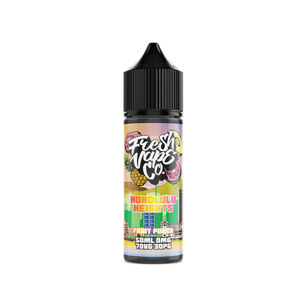 Fresh Vape Co 50ml Shortfill 0mg (70VG/30PG)