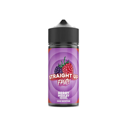 Straight Up Fruits 100ml Shortfill 0mg (70VG/30PG)