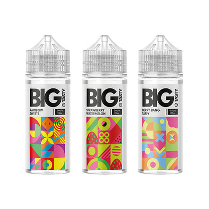 The Big Tasty Candy Rush 100ml Shortfill 0mg (70VG/30PG)