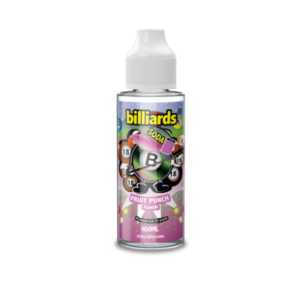 Expired :: Billiards Soda Range 0mg 100ml Shortfill (70VG/30PG)