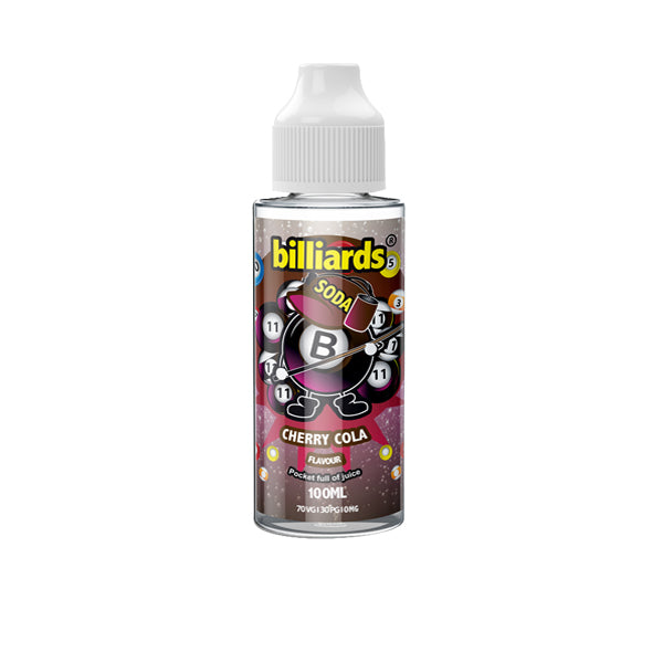 Expired :: Billiards Soda Range 0mg 100ml Shortfill (70VG/30PG)