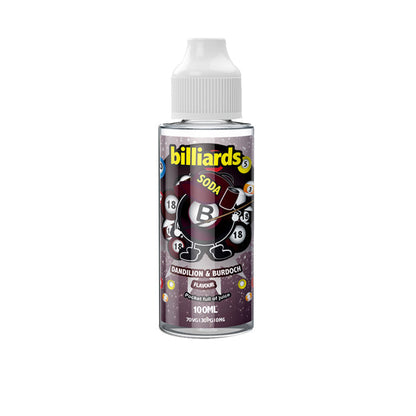 Expired :: Billiards Soda Range 0mg 100ml Shortfill (70VG/30PG)