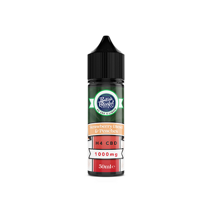 British Blissful 1000mg H4 CBD E-Liquid 50ml