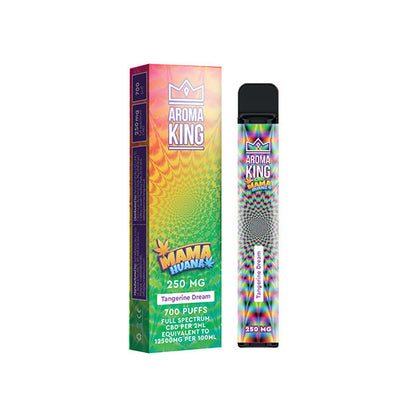 Aroma King Mama Huana 250mg CBD Disposable Vape Device 700 Puffs