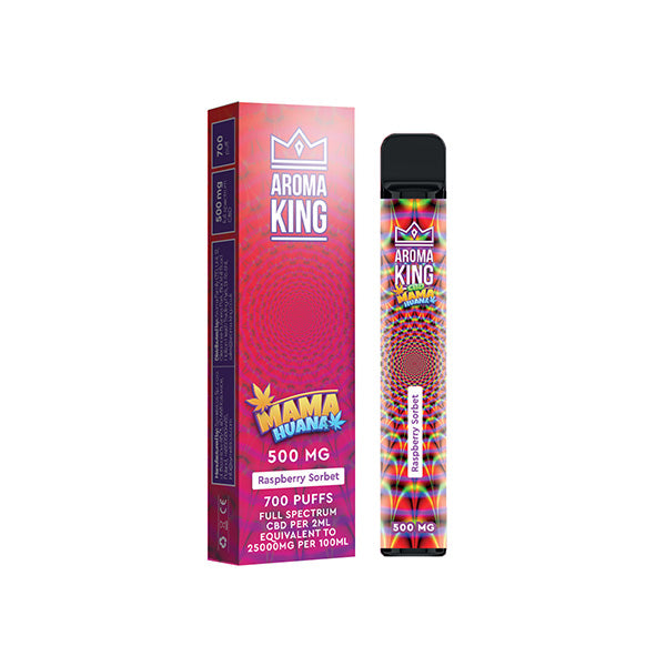 Aroma King Mama Huana 500mg CBD Disposable Vape Device 700 Puffs