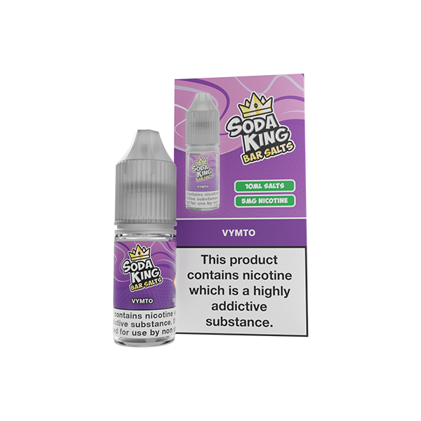 5mg Soda King Bar SALTS Nic Salts 10ml - (50VG/50PG)