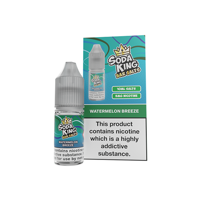 5mg Soda King Bar SALTS Nic Salts 10ml - (50VG/50PG)