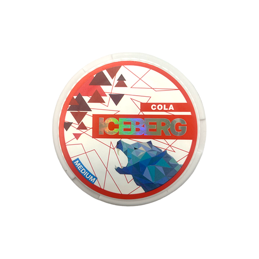 20mg Iceberg Cola Nicotine Pouches - 20 Pouches