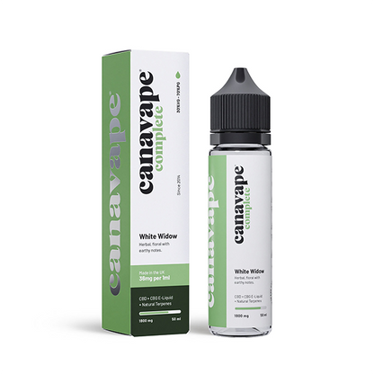 Canavape 1800mg Full-Spectrum CBD + CBG E-liquid 50ml (30VG/70PG)